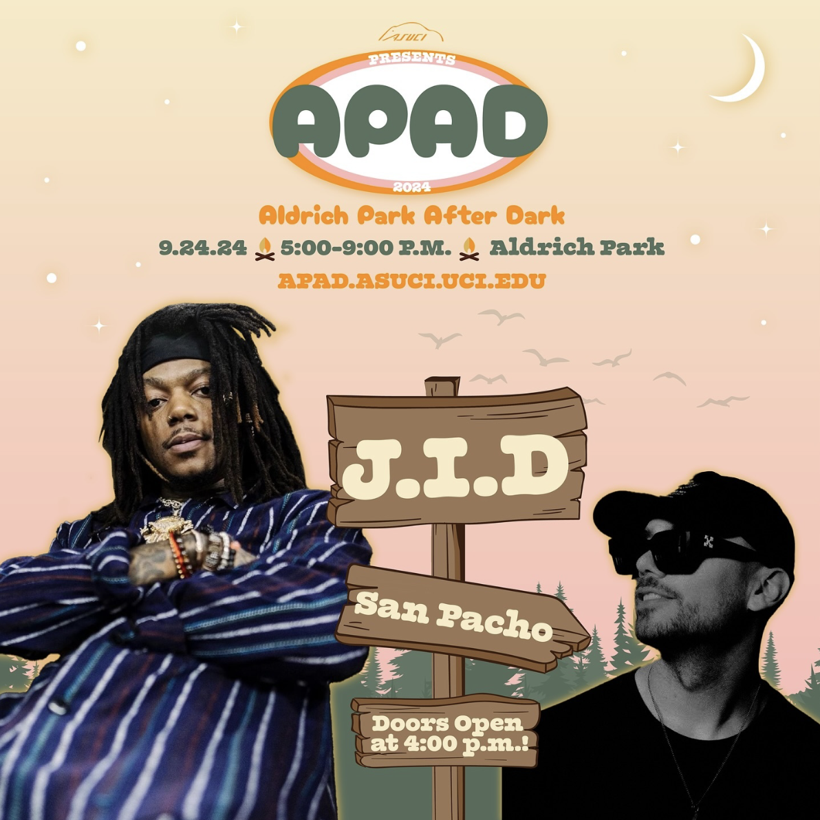 Aldrich Park After Dark